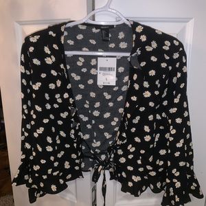 Forever 21 flower shirt